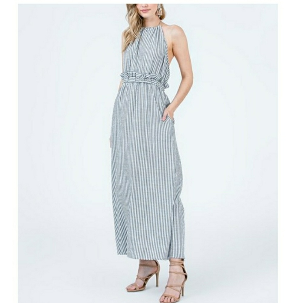 SALE NEW SEXY Halter Maxi Dress